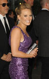 Hilary Duff in glittering purple dress at 2008 CFDA Fashion Awards at The New York Public Library